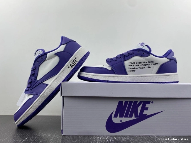 Rep CUSTOM OFF-WHITE AIR TRAVIS JORDAN SCOTT X 1 DM7890-386 X 0708